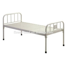 Simple Flat Plain metal steel bed medical bed on sale good price